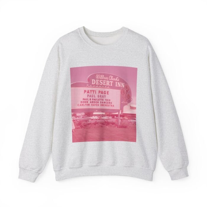 Desert Inn Vintage Crewneck Sweatshirt | Retro Travel Fashion, Cozy Lounge Wear, Gift for Him/Her, Perfect for Holiday & Casual Style - Image 3