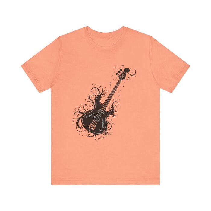 Cool Music Guitar Lover Rock and Roll Vibes Unisex Tee - Casual Concert Wear, Youthful Graphic Tee, Unique Band Shirt - Image 14
