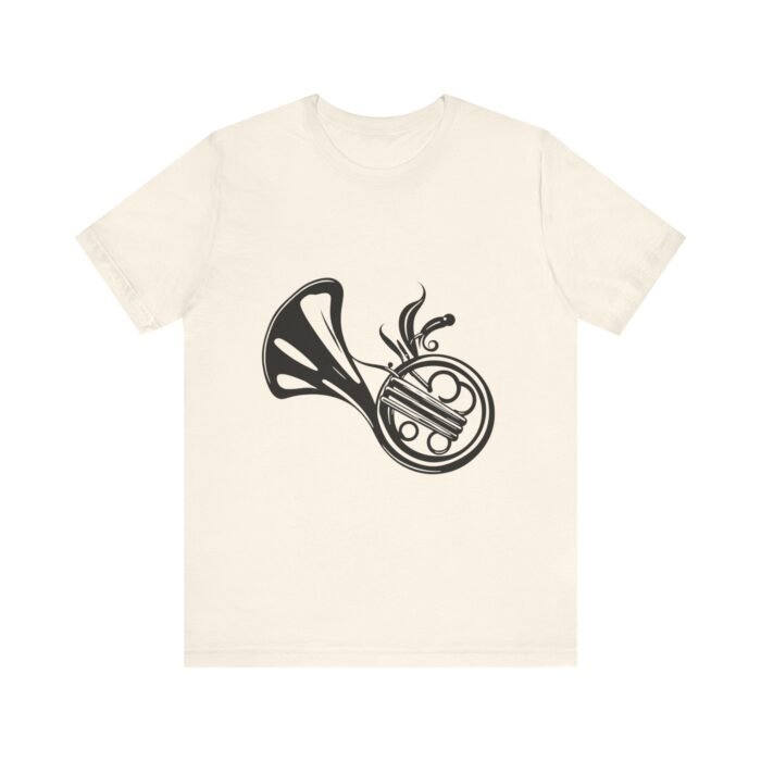 Musical French Horn Tees for Music Lovers, Perfect for Concerts, Gifts for Musicians, Casual Wear, Unique Graphic T-Shirts - Image 12