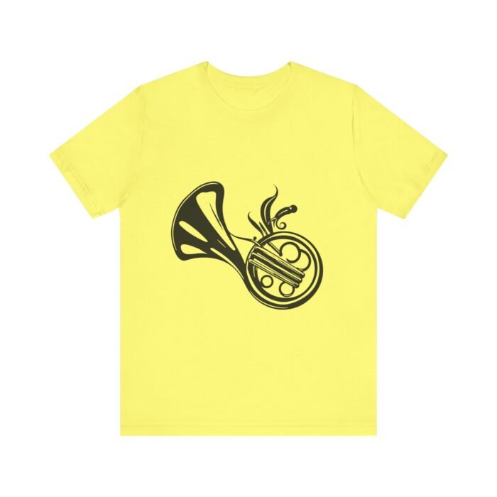 Musical French Horn Tees for Music Lovers, Perfect for Concerts, Gifts for Musicians, Casual Wear, Unique Graphic T-Shirts - Image 18