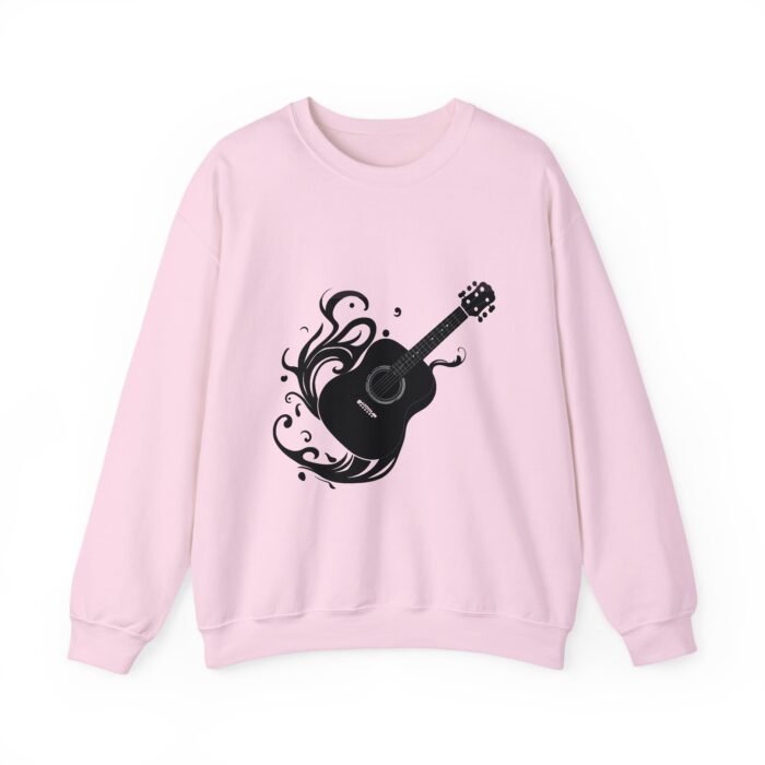 Vintage Acoustic Guitar Graphic Sweatshirt - Music Lover Gift, Cozy Crewneck for Concerts, Unisex Sweater for Musicians, Perfect for Birthdays - Image 22