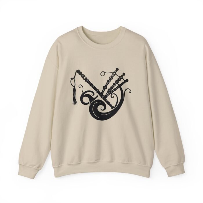 Bagpipes Inspired Unisex Crewneck Sweatshirt | Music Lover Gift, Cozy Sweatshirt, Perfect for Festivals, Casual Wear - Image 8