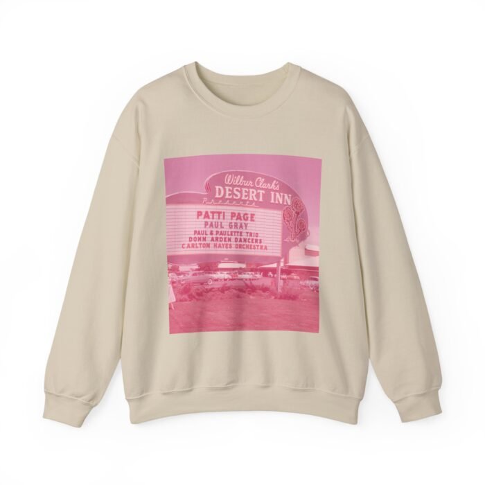 Desert Inn Vintage Crewneck Sweatshirt | Retro Travel Fashion, Cozy Lounge Wear, Gift for Him/Her, Perfect for Holiday & Casual Style - Image 5