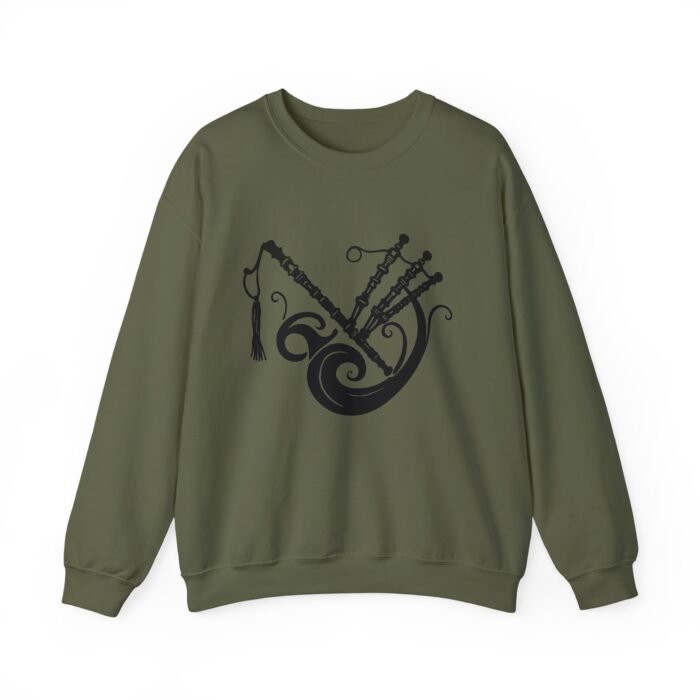 Bagpipes Inspired Unisex Crewneck Sweatshirt | Music Lover Gift, Cozy Sweatshirt, Perfect for Festivals, Casual Wear - Image 14