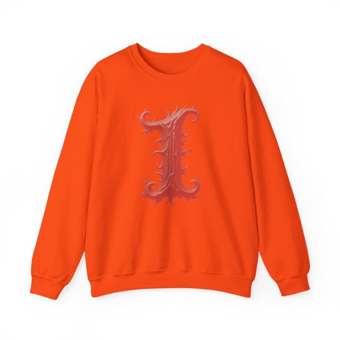 Initial Letter I - Graphic Unisex Crewneck Sweatshirt - Image 12