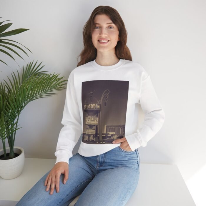 Vintage Aladdin Sweatshirt - Cozy Crewneck for Retro Lovers, Perfect Gift for Movie Buffs, Casual Wear, Unisex Apparel - Image 4