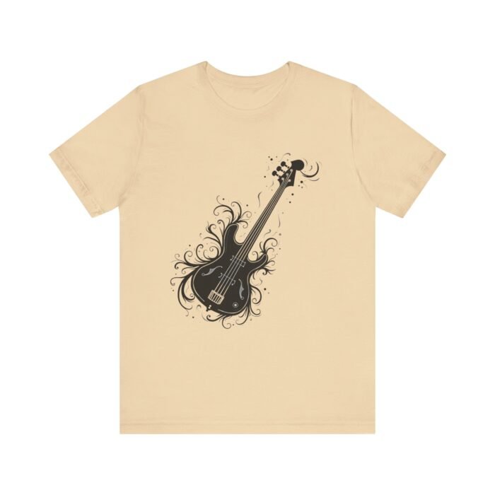 Cool Music Guitar Lover Rock and Roll Vibes Unisex Tee - Casual Concert Wear, Youthful Graphic Tee, Unique Band Shirt - Image 12