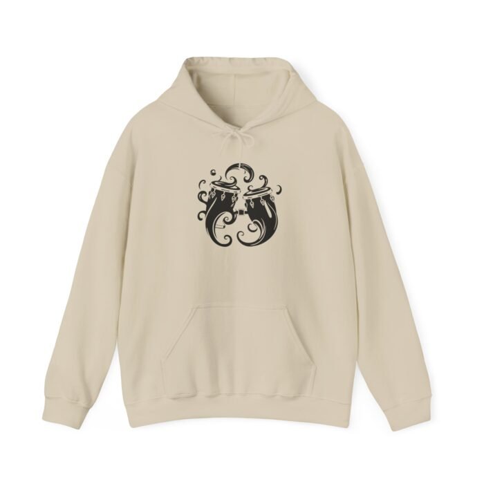 Chic Graphic Musical Bongo Drums Hoodie - Unisex Casual Hoodie, Perfect for Music Lovers, Great for Gift Giving - Image 10
