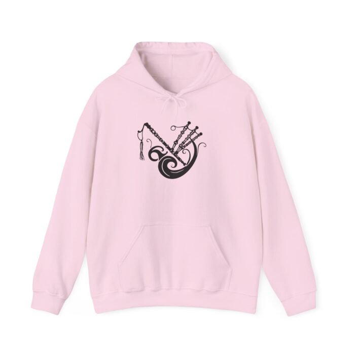 Musical Vibes Bagpipes Hooded Sweatshirt - Cozy Unisex Hoodie, Music Lover Gift, Unique Graphic Design, Perfect for Celebrations, Warm and Stylish - Image 22