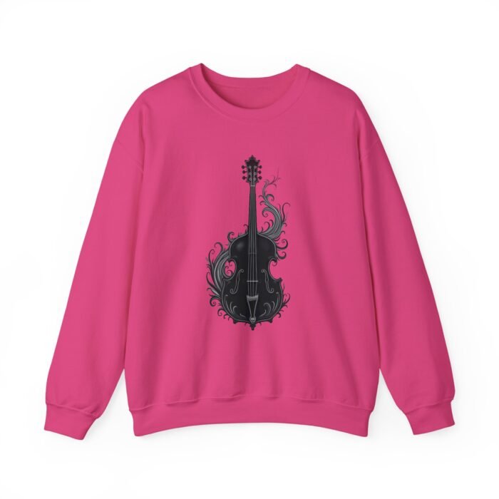 Gothic Bass Guitar Lover Crewneck Sweatshirt | Unisex Pullover for Musicians, Music Gifts, Alternative Fashion, Concert Apparel, Vintage Style - Image 24