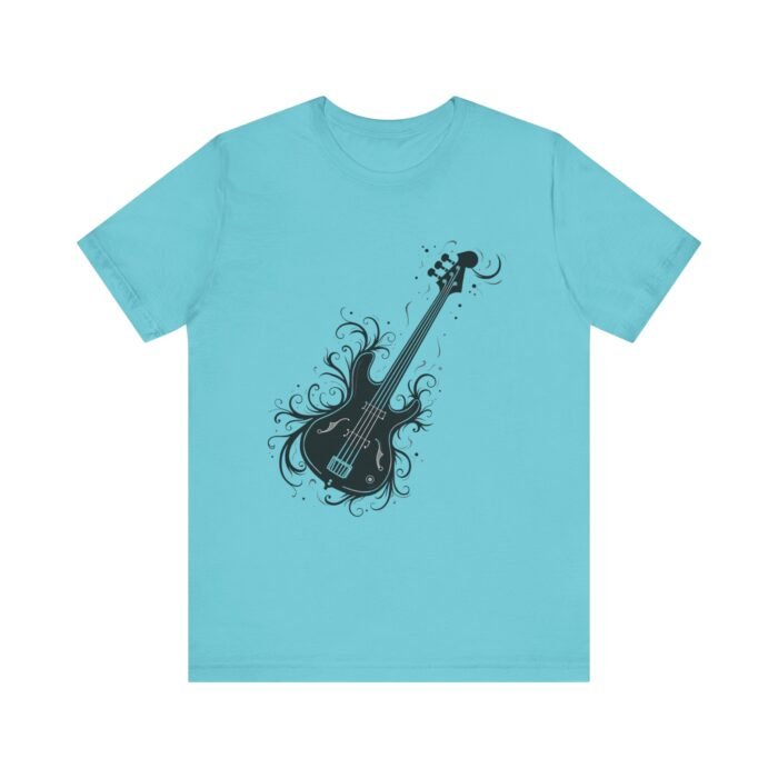 Cool Music Guitar Lover Rock and Roll Vibes Unisex Tee - Casual Concert Wear, Youthful Graphic Tee, Unique Band Shirt - Image 20