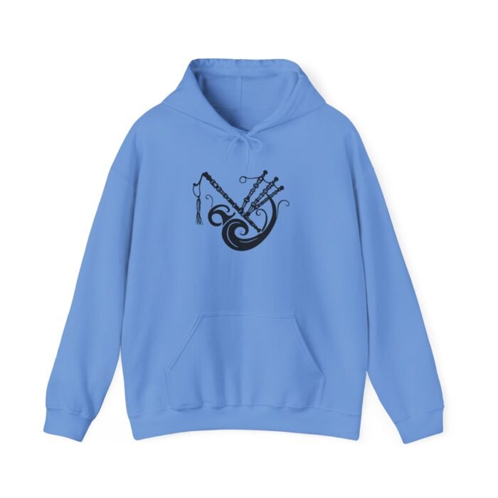 Musical Vibes Bagpipes Hooded Sweatshirt - Cozy Unisex Hoodie, Music Lover Gift, Unique Graphic Design, Perfect for Celebrations, Warm and Stylish - Image 18