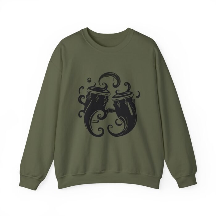 Bongo Drums Unisex Sweatshirt - Cozy Gift, Perfect for Parties, Custom Design, Trending Apparel - Image 14