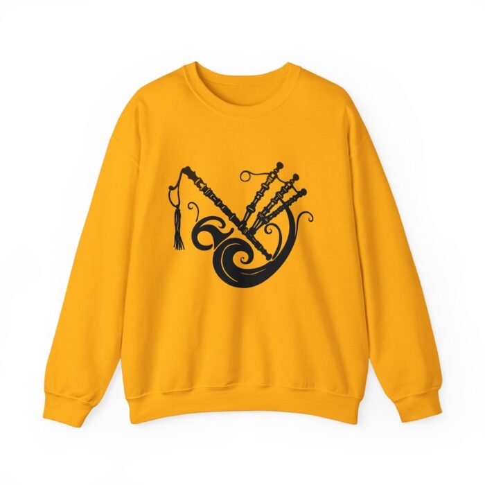 Bagpipes Inspired Unisex Crewneck Sweatshirt | Music Lover Gift, Cozy Sweatshirt, Perfect for Festivals, Casual Wear - Image 10