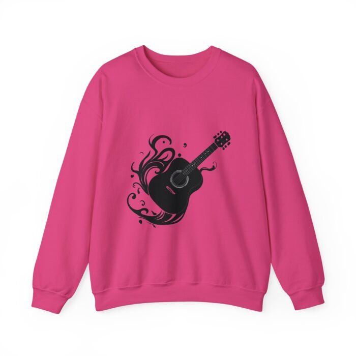 Vintage Acoustic Guitar Graphic Sweatshirt - Music Lover Gift, Cozy Crewneck for Concerts, Unisex Sweater for Musicians, Perfect for Birthdays - Image 24