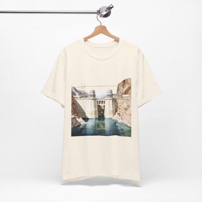 Scenic Hoover T-Shirt - Relaxing Nature Tee, Casual Outdoor Apparel, Perfect Gift for Nature Lovers, Eco-Friendly Fashion - Image 3