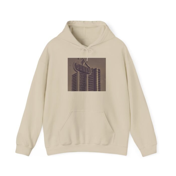 Urban Vibe Dunes Hotel/Casino Hooded Sweatshirt - Cozy Unisex Hoodie, Streetwear Fashion, Graphic Pullovers, Casual Style - Image 10