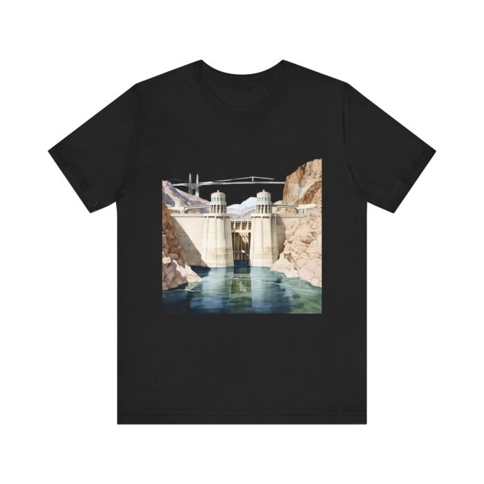 Scenic Hoover T-Shirt - Relaxing Nature Tee, Casual Outdoor Apparel, Perfect Gift for Nature Lovers, Eco-Friendly Fashion - Image 11
