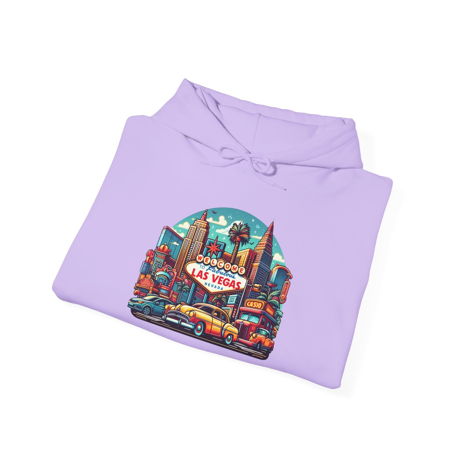 Vintage Las Vegas Hoodie - Travel Sweatshirt, Casual Fashion, Gift for Travelers, Unisex Pullover, Retro Souvenir Apparel - Image 3