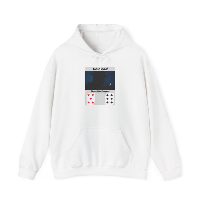 Blackjack Players Unisex Heavy Blend™ Hooded Sweatshirt - Gamer's Hoodie, Workout Apparel, Gift for Card Lovers - Image 6