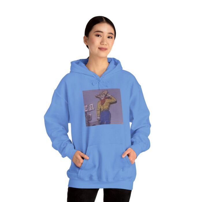 Retro Vibes Vegas Vic Unisex Hoodie - Vintage Style Sweatshirt, Cozy Layer for Every Season, Unique Gift for Him or Her, Perfect for Casual Outings - Image 4