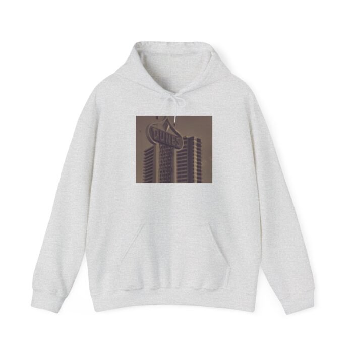 Urban Vibe Dunes Hotel/Casino Hooded Sweatshirt - Cozy Unisex Hoodie, Streetwear Fashion, Graphic Pullovers, Casual Style - Image 8
