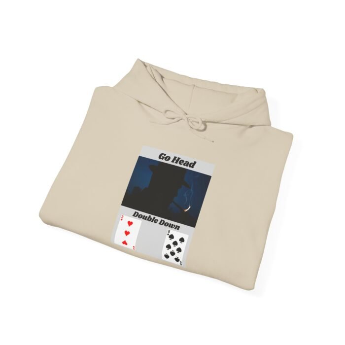Blackjack Lovers Unisex Hoodie - Cozy Graphic Sweatshirt for Card Players, Perfect Gift for Birthdays, Casual Wear, Unique Hoodie for Holidays - Image 3