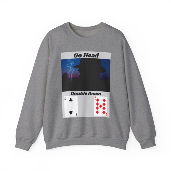 Casino Blackjack Themed Crewneck Sweatshirt - Casual Wear, Gift for Gamers, Cozy Outfit, Unisex Sweatshirt, Card Playing Enthusiast Apparel - Image 16