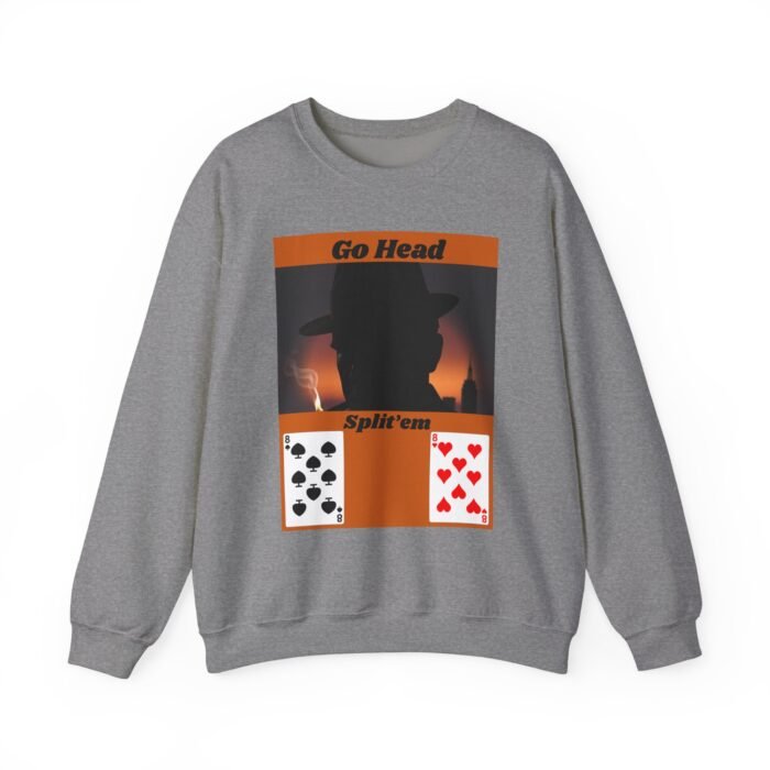 Cool Graphic Blackjack Themed Crewneck Sweatshirt - Gift for Him/Her, Casual Wear, Card Night Apparel, Unisex Fashion Statement - Image 18