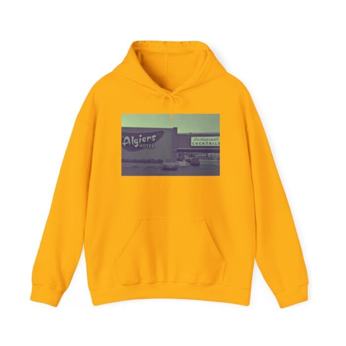 Algiers Vintage Hoodie | Retro Style Sweatshirt, Casual Wear, Gift for Him/Her, Perfect for Spring & Fall, Cozy Streetwear - Image 10