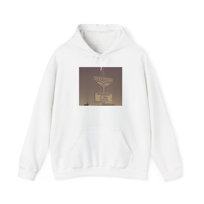 Vintage Silverbird Casino Hoodie - Unisex Heavy Blend™ Sweatshirt, Cozy Streetwear, Perfect Gift for Retro Lovers, Relaxing Vibes - Image 6