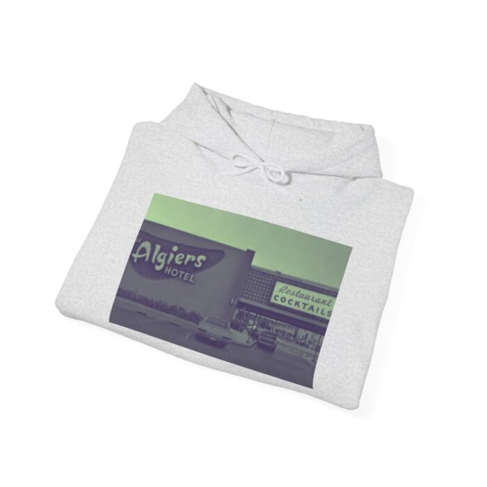 Algiers Vintage Hoodie | Retro Style Sweatshirt, Casual Wear, Gift for Him/Her, Perfect for Spring & Fall, Cozy Streetwear - Image 3