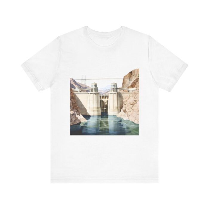 Scenic Hoover T-Shirt - Relaxing Nature Tee, Casual Outdoor Apparel, Perfect Gift for Nature Lovers, Eco-Friendly Fashion - Image 7