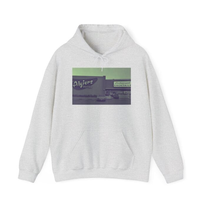 Algiers Vintage Hoodie | Retro Style Sweatshirt, Casual Wear, Gift for Him/Her, Perfect for Spring & Fall, Cozy Streetwear