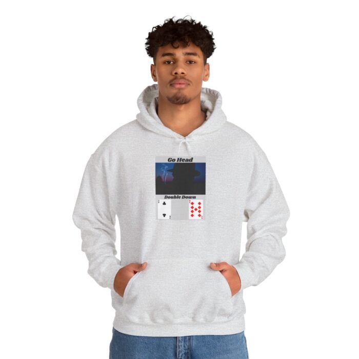 Vibrant Graphic Hoodie for Card Players - Cozy Sweatshirt, Perfect Gift for Gamers, Casual Wear, Ideal for Birthdays, Winter Fashion - Image 4