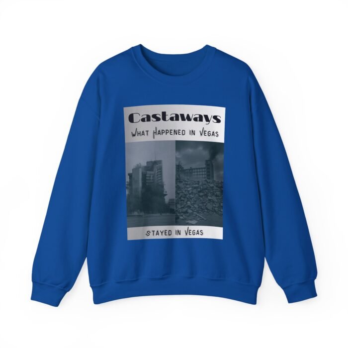 Las Vegas Castaways Demo Sweatshirt - Unisex Crewneck, Cozy Gift, Travel Apparel, Unique Las Vegas Memory, Vintage Style - Image 20