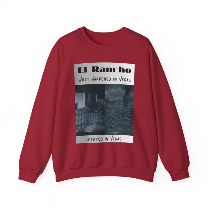 El Rancho Demo Vegas Crewneck Sweatshirt - Unisex Sweatshirt, Graphic Sweatshirt Gift, Trendy Casual Wear, Retro Vegas Apparel - Image 26