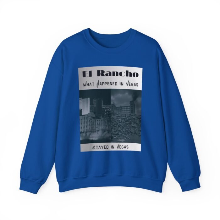 El Rancho Demo Vegas Crewneck Sweatshirt - Unisex Sweatshirt, Graphic Sweatshirt Gift, Trendy Casual Wear, Retro Vegas Apparel - Image 20