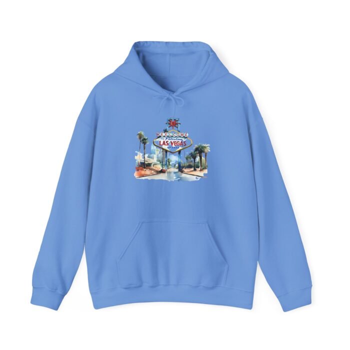 Las Vegas Vibes Welcome Sign Unisex Hoodie, Travel Souvenir Sweatshirt, Cozy Gift, Las Vegas Apparel, Casual Layering - Image 20