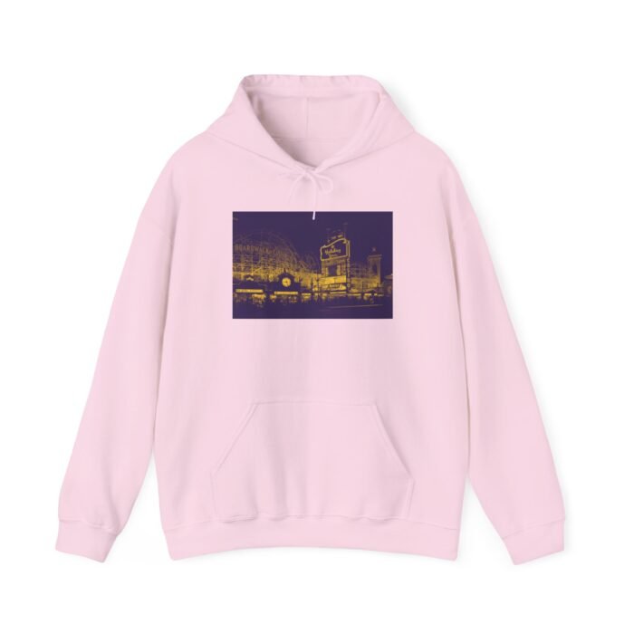Urban Vibes Boardwalk Hotel/Casino Hooded Sweatshirt - Unisex Heavy Blend™ | Streetwear, Casual Comfort, Graphic Hoodie, Outdoor Apparel, Gift Idea - Image 22