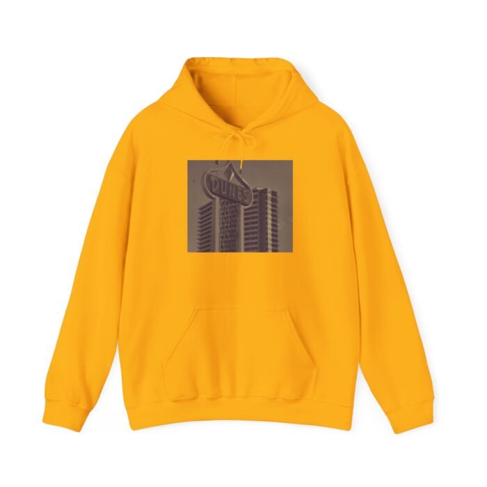 Urban Vibe Dunes Hotel/Casino Hooded Sweatshirt - Cozy Unisex Hoodie, Streetwear Fashion, Graphic Pullovers, Casual Style - Image 12