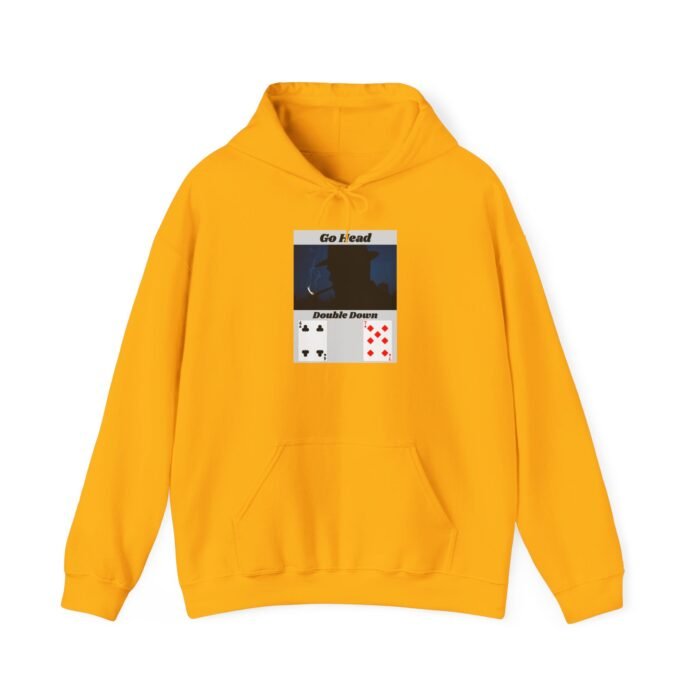 Card Player Lovers Unisex Hooded Sweatshirt - Cozy Gift for Gamers, Blackjack Lovers, Gaming Enthusiasts, Casual Wear