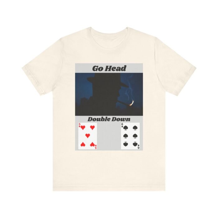 Casino Lover's Short Sleeve Tee - Poker Night Tee, Go Unisex Funny T-Shirt, Gift for Gamblers, Casual Gaming Apparel