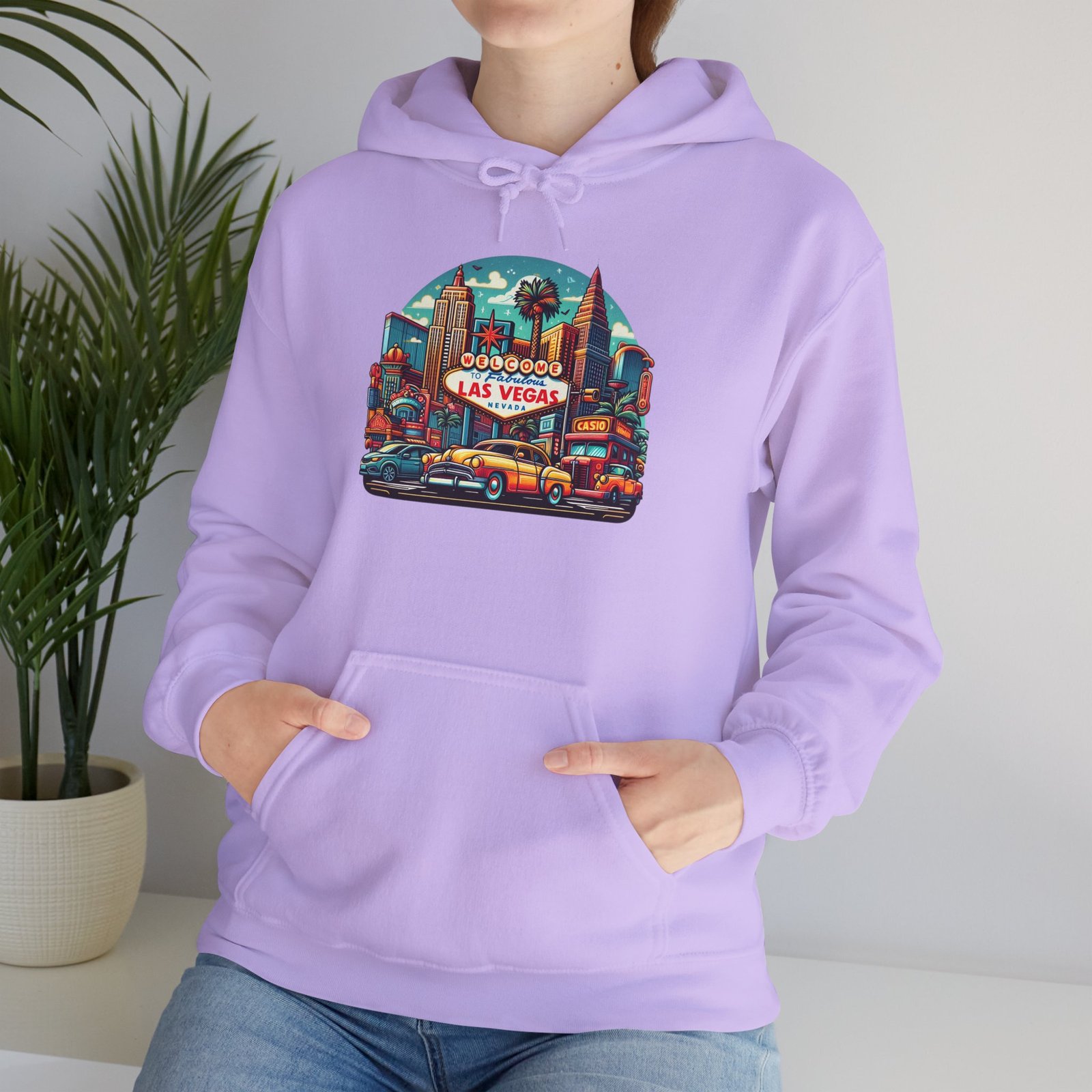 Vintage Las Vegas Hoodie - Travel Sweatshirt, Casual Fashion, Gift for Travelers, Unisex Pullover, Retro Souvenir Apparel - Image 4