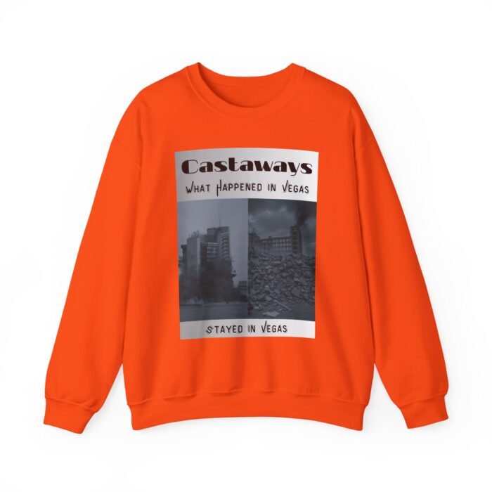 Las Vegas Castaways Demo Sweatshirt - Unisex Crewneck, Cozy Gift, Travel Apparel, Unique Las Vegas Memory, Vintage Style - Image 12