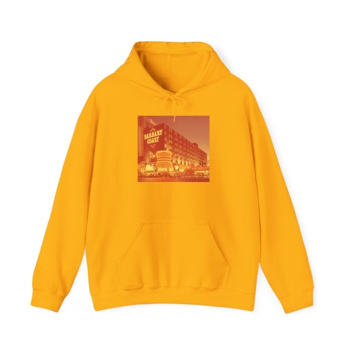 Retro Vibe Barbary Coast Hooded Sweatshirt - Unisex Hoodie with Nostalgic Design, Cozy Fall Fashion, Great Gift for Friends, Casual Wear