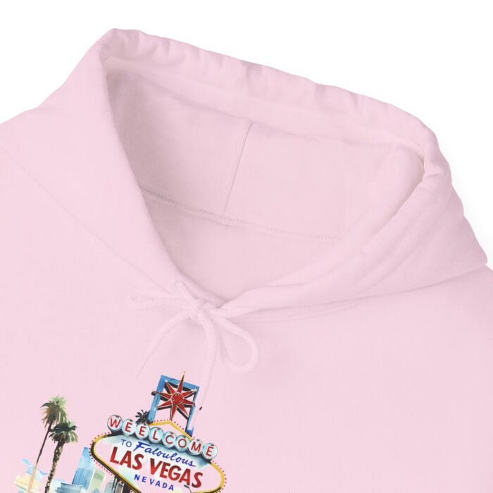 Las Vegas Vibes Welcome Sign Unisex Hoodie, Travel Souvenir Sweatshirt, Cozy Gift, Las Vegas Apparel, Casual Layering - Image 4