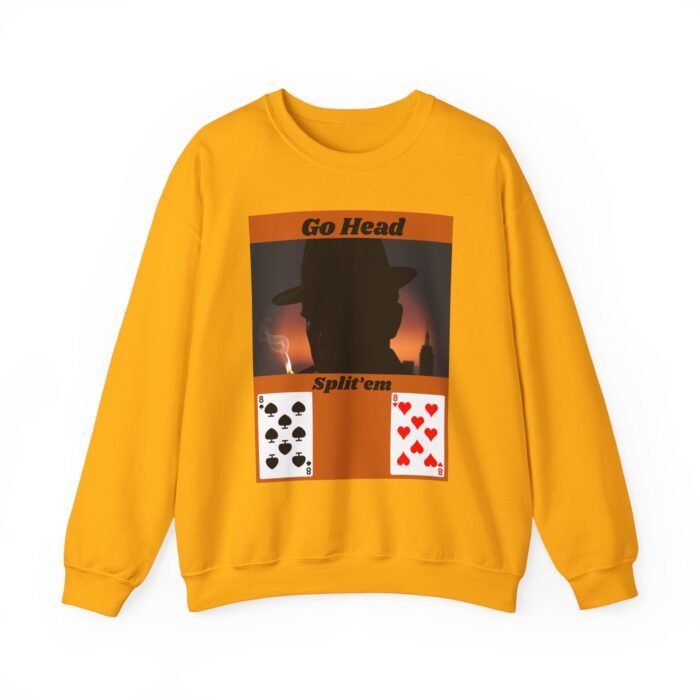 Cool Graphic Blackjack Themed Crewneck Sweatshirt - Gift for Him/Her, Casual Wear, Card Night Apparel, Unisex Fashion Statement - Image 12