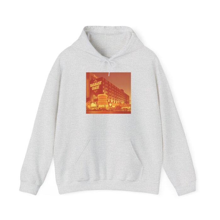 Retro Vibe Barbary Coast Hooded Sweatshirt - Unisex Hoodie with Nostalgic Design, Cozy Fall Fashion, Great Gift for Friends, Casual Wear - Image 8