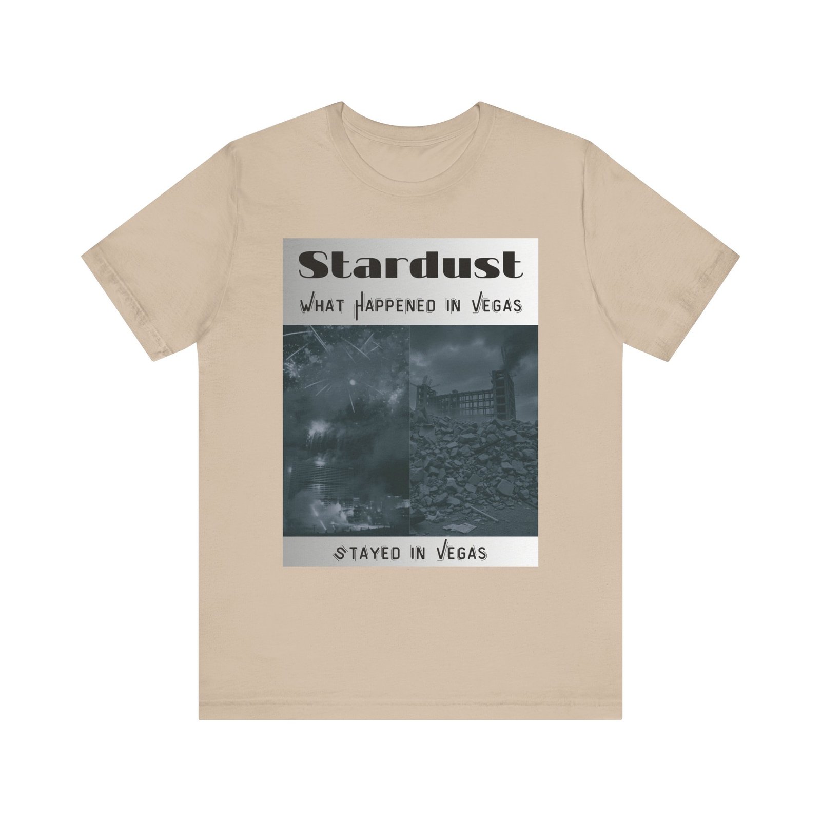 Vintage Stardust Demo Vegas Graphic Tee - Retro Style, Unisex Casual Shirt, Perfect for Events, Gifts, Urban Fashion, Travel Memories - Image 17